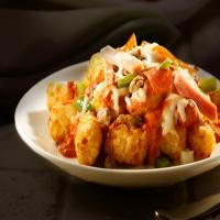 Meat Lover's Pizza TATER TOTS Nachos image