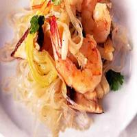 Shrimp and Noodle Stir Fry image