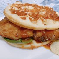 Chicken and Waffle Sandwich image