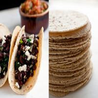 Tacos With Black Beans and Chard image
