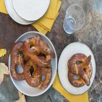 German-Style Soft Pretzels with Sweet Brown-Mustard Butter image
