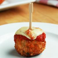 Easy To Serve Chicken Parmesan Poppers Recipe by Tasty image