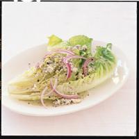 Romaine Wedges with Tangy Blue Cheese Vinaigrette_image