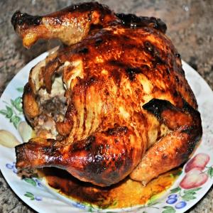 Moroccan-Style Roast Chicken_image