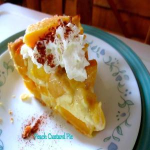 ~ Peach Custard Pie ~ Cassies image