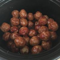 Grape Jelly Meatballs image