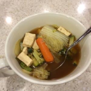 Thai Vegetable Tofu Soup image