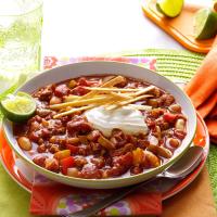 Lime Chicken Chili image