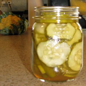 Serrano Lime Cucumber Pickles image