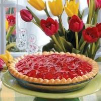Strawberry Satin Pie image