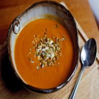 Pumpkin Soup With Ancho and Apple_image