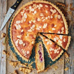 Berry almond bakewell image
