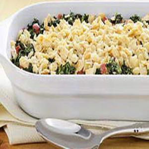 Crunchy Cracker-Topped Creamed Spinach image
