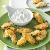 Jalapeno Poppers with Lime Cilantro Dip_image