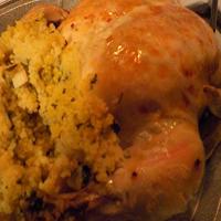 Roast Chicken with Couscous Stuffing image