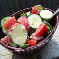 Yogurt Tomato Salad image