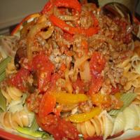 Italian Pepper and Sausage Dinner image