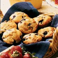 Cinnamon Blueberry Muffins image