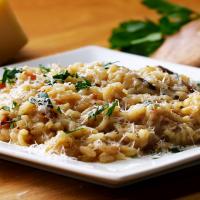 One-Pot Bacon And Wild Mushroom Risotto Recipe by Tasty_image