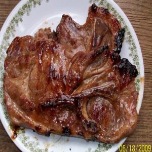Barbecued Pork Steaks_image