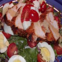 Applebee's Low-Fat Blackened Chicken Salad_image