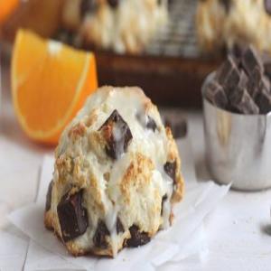 Orange Chocolate Chunk Biscuits image
