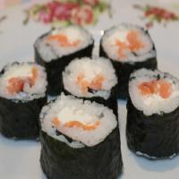 Smoked Salmon Sushi image