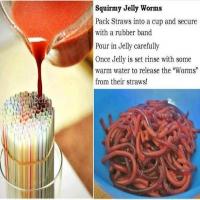 Homemade Gummy Worms image