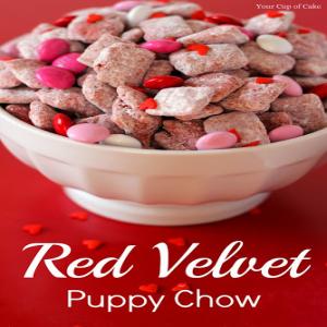 Red Velvet Puppy Chow Recipe - (4.4/5)_image