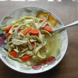 Rosemary Chicken Noodle Soup_image