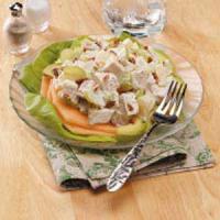 Fruity Chicken Salad with Avocado and Cantaloupe_image