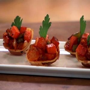 Bacon Cups with Sweet Potato Hash_image
