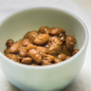 Slow Cooker Cranberry Beans with Bacon_image