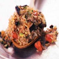 Eggplant Pilaf with Pistachios and Cinnamon_image