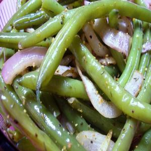 Green Beans With Caramelized Onions_image