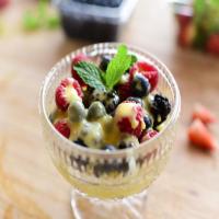 Berries with Sweet Tequila Cream image