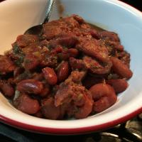 Pressure Cooker Red Beans and Sausage image