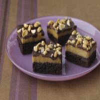 Triple-Layer Peanut Butter Brownie Recipe image