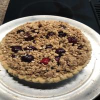 Cherry Pie with Almond Crumb Topping_image