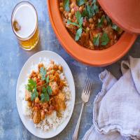 Easy Crock Pot Moroccan Chicken, Chickpea and Apricot Tagine_image