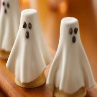 Halloween Cupcake Cone Ghosts image