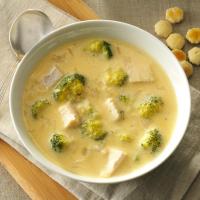 Broccoli-Chicken Rice Soup image