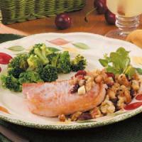 Chops with Fruit Stuffing image