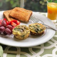 Veggie Egg Muffins with Spinach and Mushrooms_image