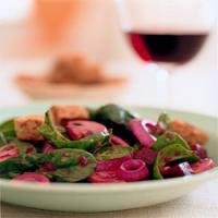 Wilted Spinach Salad_image