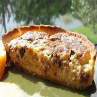 Moosewood Swiss Cheese and Mushroom Quiche_image
