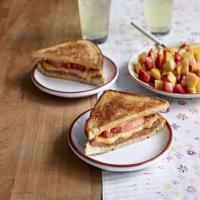 Grilled Cheese & Refried Bean Sandwich_image