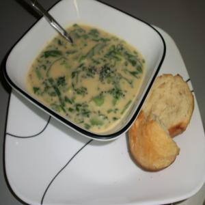 Broccoli Cheese Soup for Two image
