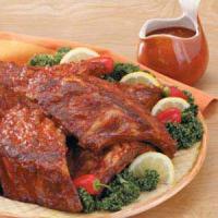 Baked Barbecued Spareribs_image