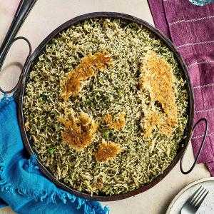 Sabzi polo (aromatic herb rice)_image